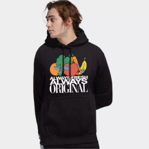 NEW Adidas Fresh Black Graphic Hoodie